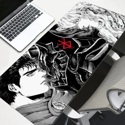 Gaming Accessories Varmilo Keyboard Computer Mousepad CS GO LOL Mouse Pad Berserk Guts Anime Dywan Gamer 900X400mm XXL Desk Mat