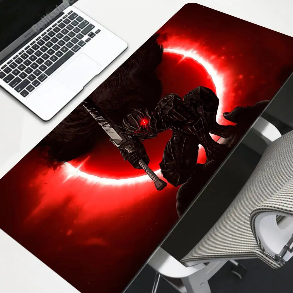 Gaming Accessories Varmilo Keyboard Computer Mousepad CS GO LOL Mouse Pad Berserk Guts Anime Dywan Gamer 900X400mm XXL Desk Mat