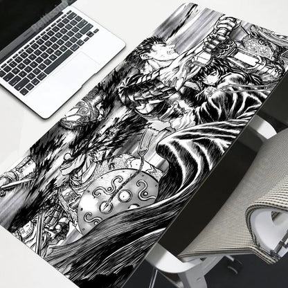 Gaming Accessories Varmilo Keyboard Computer Mousepad CS GO LOL Mouse Pad Berserk Guts Anime Dywan Gamer 900X400mm XXL Desk Mat